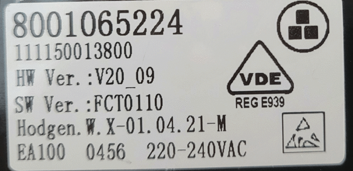 Modulo/Placa Congelador Bosch 8001065224 - Imagen 2