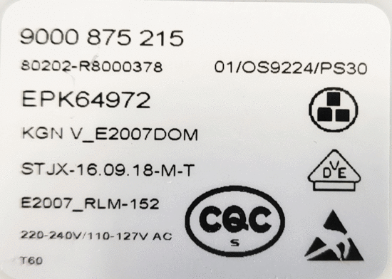 Modulo/Placa Frigorifico Bosch KGN36-EPK64972 - Imagen 2