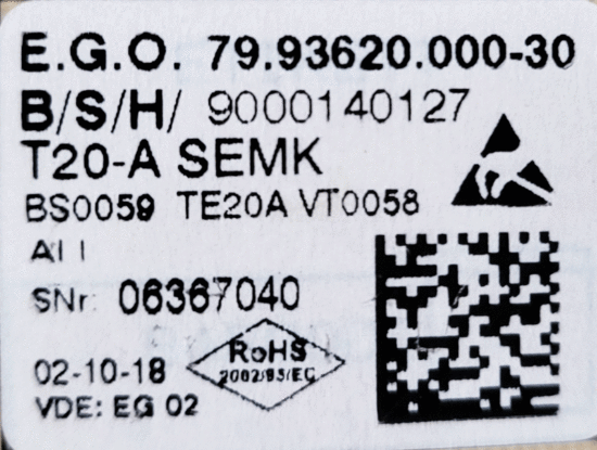 Modulo/Placa Lavadora  Siemens 79.93620.000-30 - Imagen 2