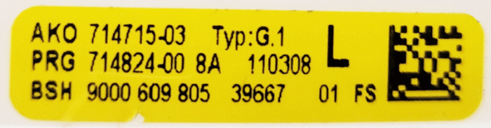 Modulo/Placa Lavavajillas Bosch 714715-03 - Imagen 3